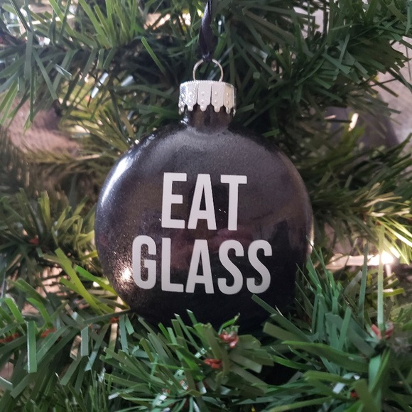 Other - Schitt’s creek Christmas ornament. Eat glass